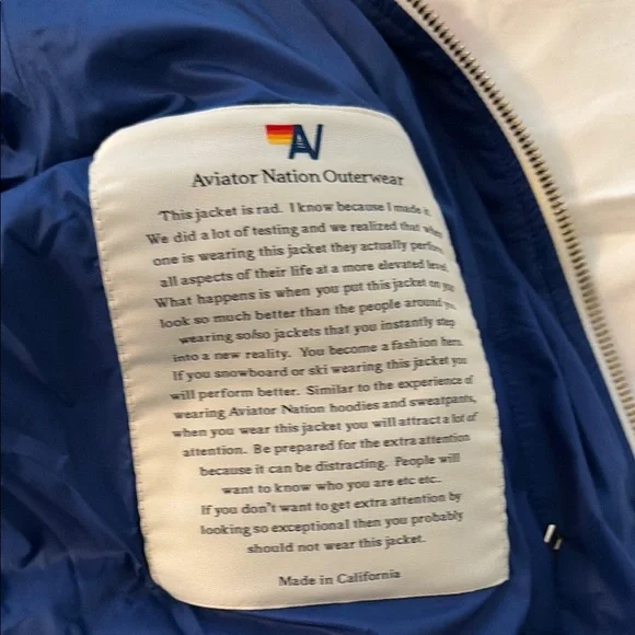 Aviator Nation Racer Colorblock Track Jacket - Red, Blue, White